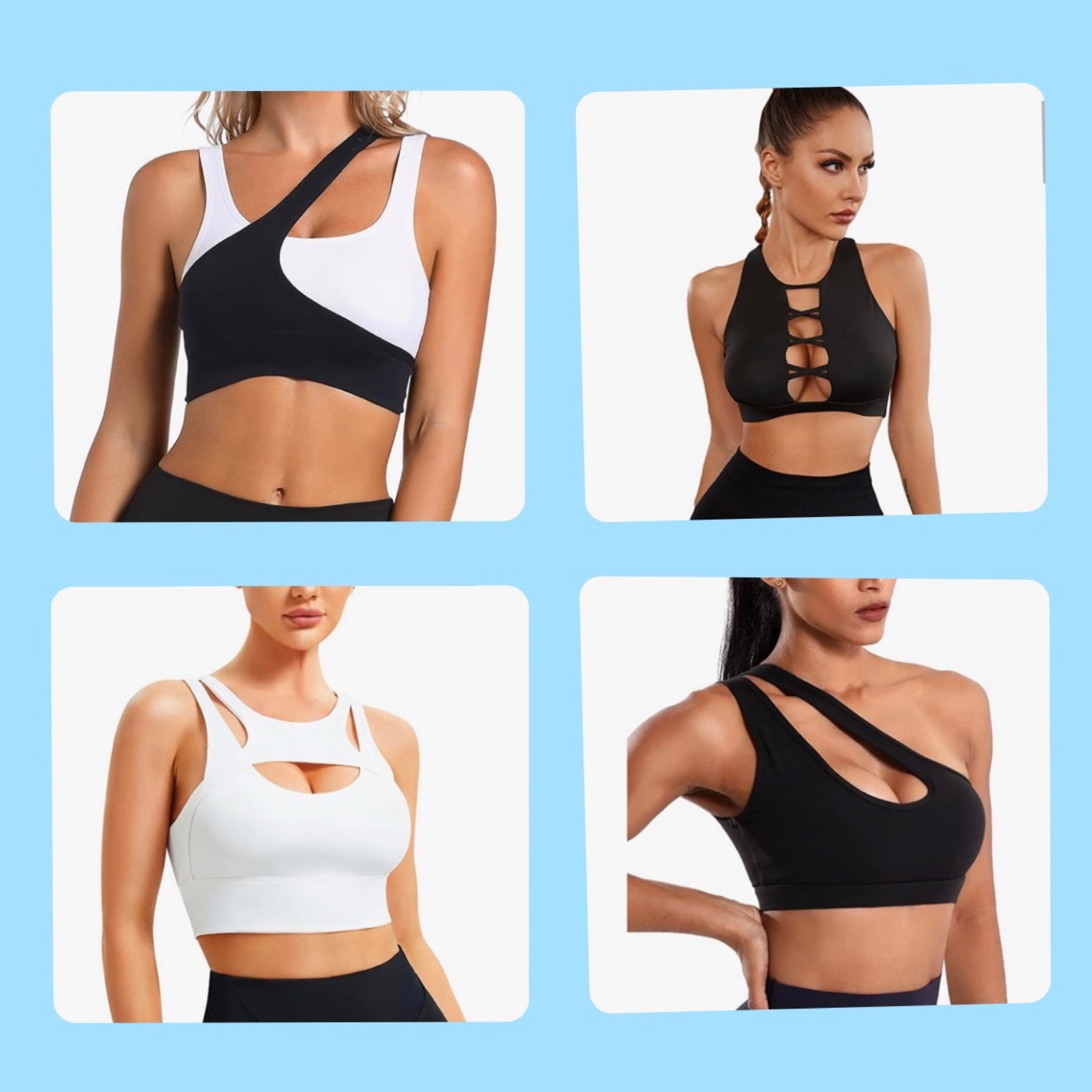 Staying active & in shape has always been a priority of mine 💪🏼

I’m always getting questions about my Amazon sports bra, because going to a work out class is always easier when you look cute too 😉 

All of these bras have been tested for their ability to support the ta-tas. They are both cute & functional! 🙌🏻

#LTKfit #LTKunder50