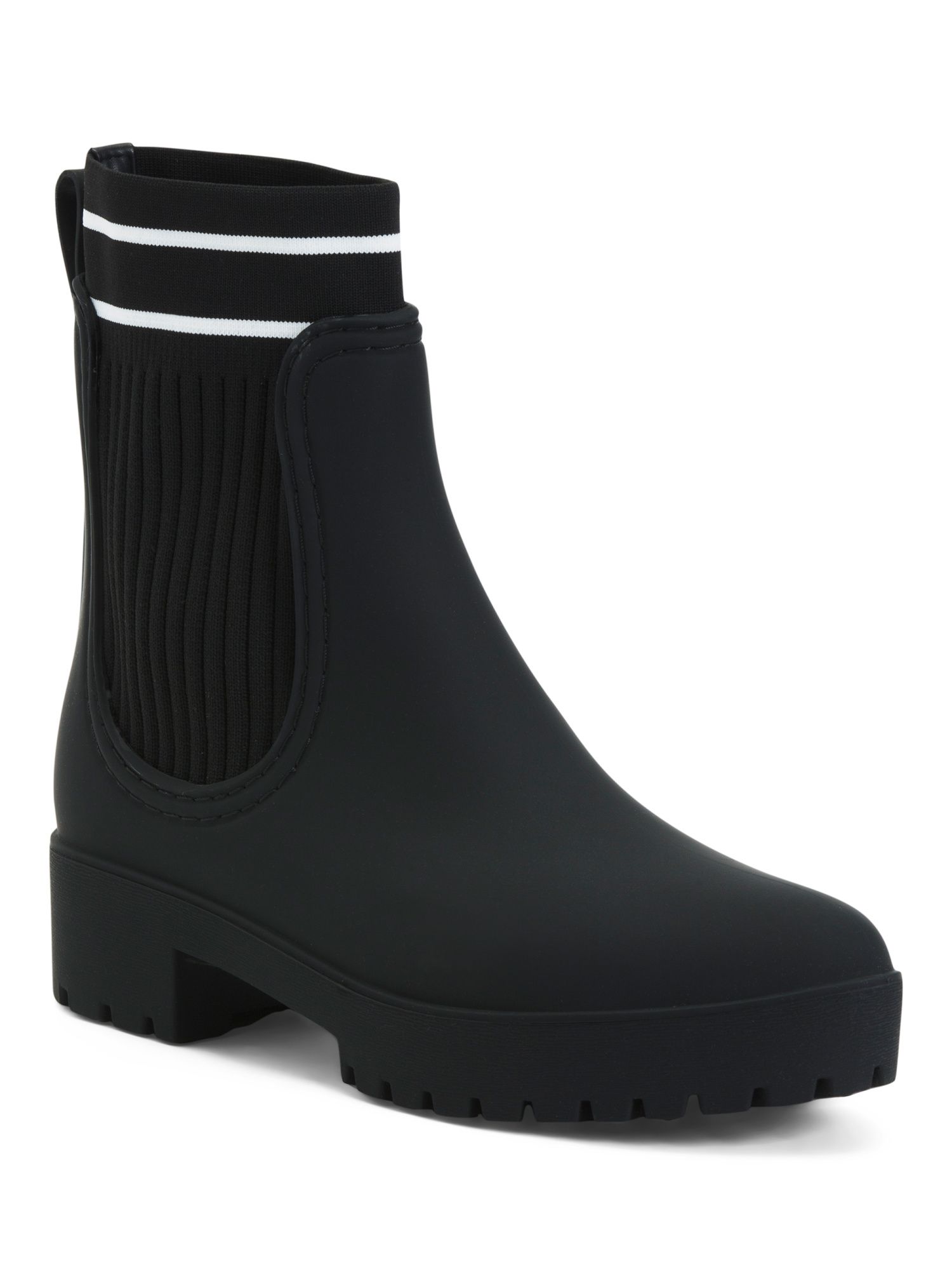 Knit Cuff Rain Boots | TJ Maxx