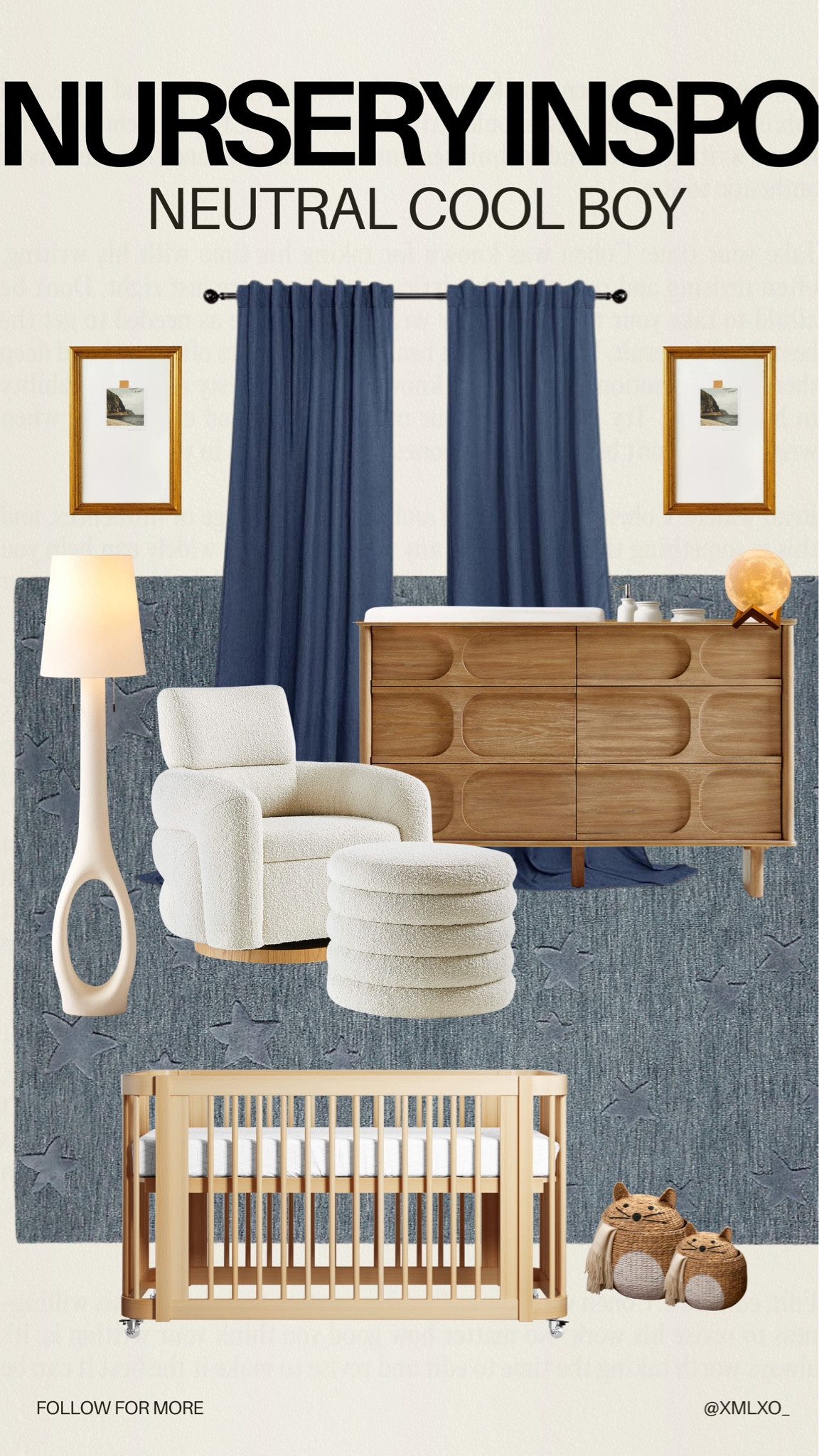 Baby boy nursery inspo! 

#LTKbump #LTKhome #LTKbaby