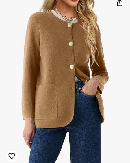 Old money cardigan jacket sweater with gold buttons 

#LTKsalealert #LTKover40 #LTKworkwear