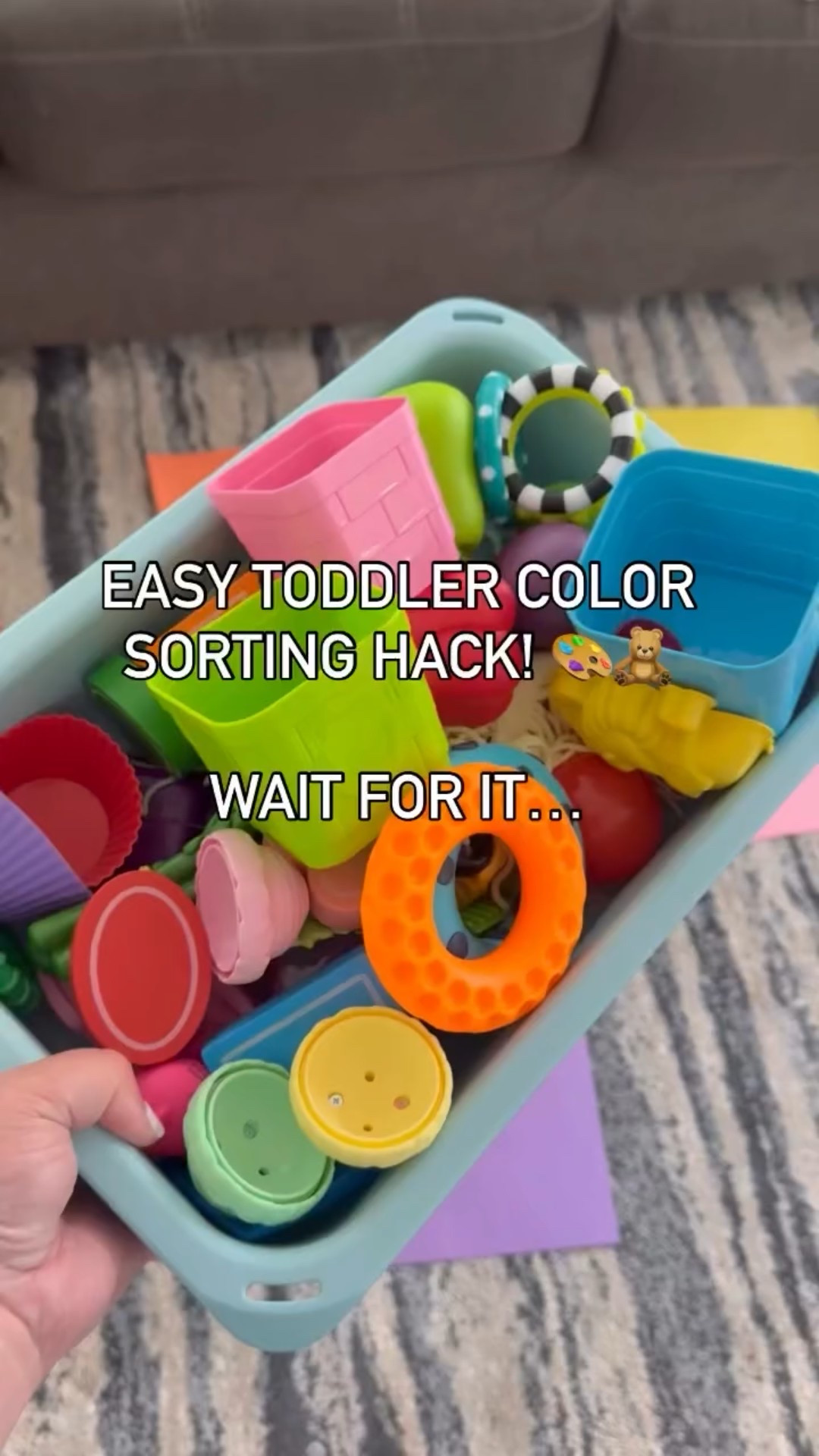 Just grab some toys and colored paper, and watch your toddler have a blast learning colors!

Try it out and tell me your toddler’s favorite color in the comments below 👇

Double tap if you love easy toddler activities and follow @kenzs.kitchennn for all the best hacks!

#ToddlerActivities #ColorSorting #MomLife #ToddlerLearning #EarlyEducation #ParentingHacks #MomHacks #BusyToddler #CreativeKids #LearningThroughPlay #KidsActivities #ToddlerPlay #FineMotorSkills #PlayBasedLearning #MomInfluencer #KidsLearningFun #ToddlersOfInstagram #ParentingTips #CreativeParenting #MomLifeBalance #KidzActivities #ColorRecognition #ToddlerMom #MomCommunity #SunglassesVibes #FunWithToddlers

#LTKKids #LTKFamily