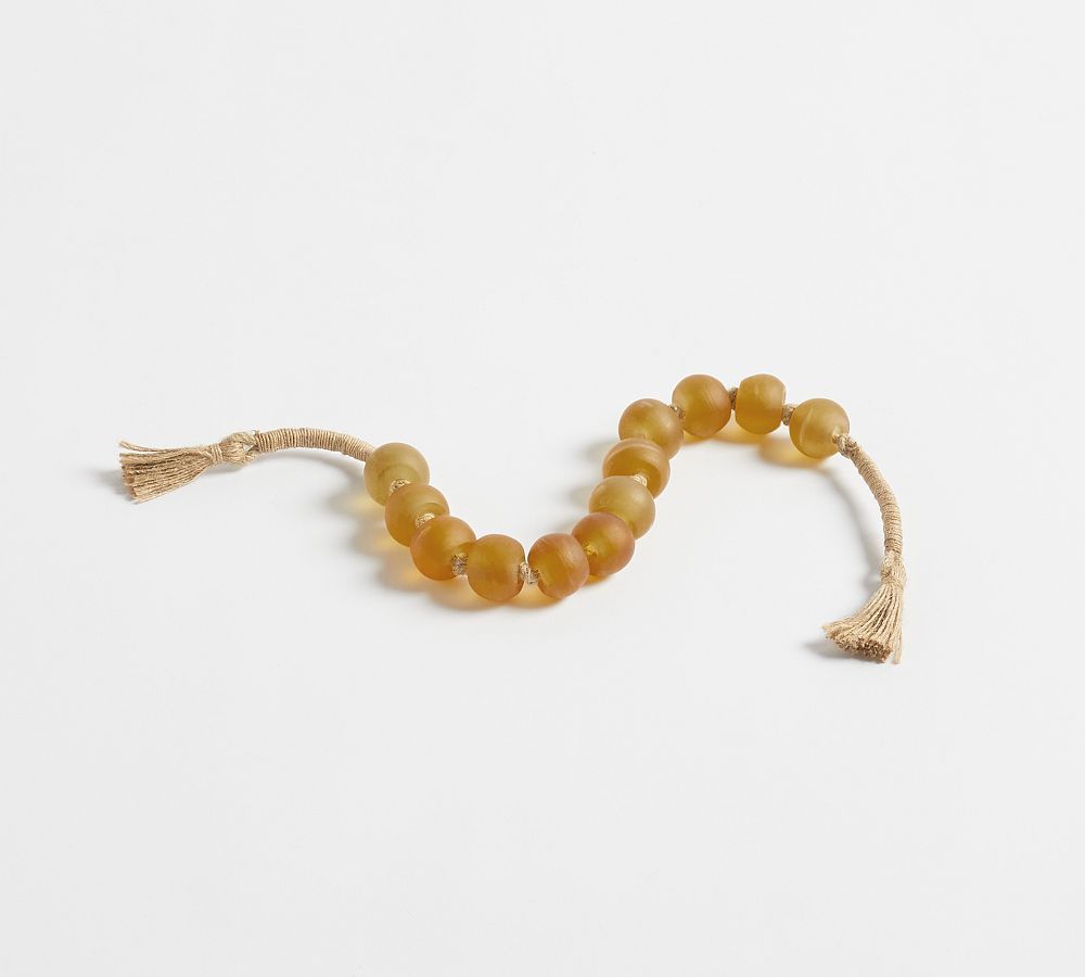 Handcrafted Cast Glass Beaded Rope | Pottery Barn (US)