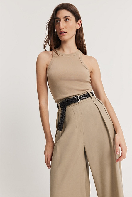 Cotton Silk Rib Tank | Country Road (AU)