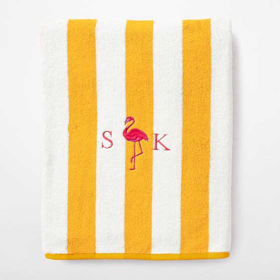 Cabana Stripe Beach Towel | Mark and Graham