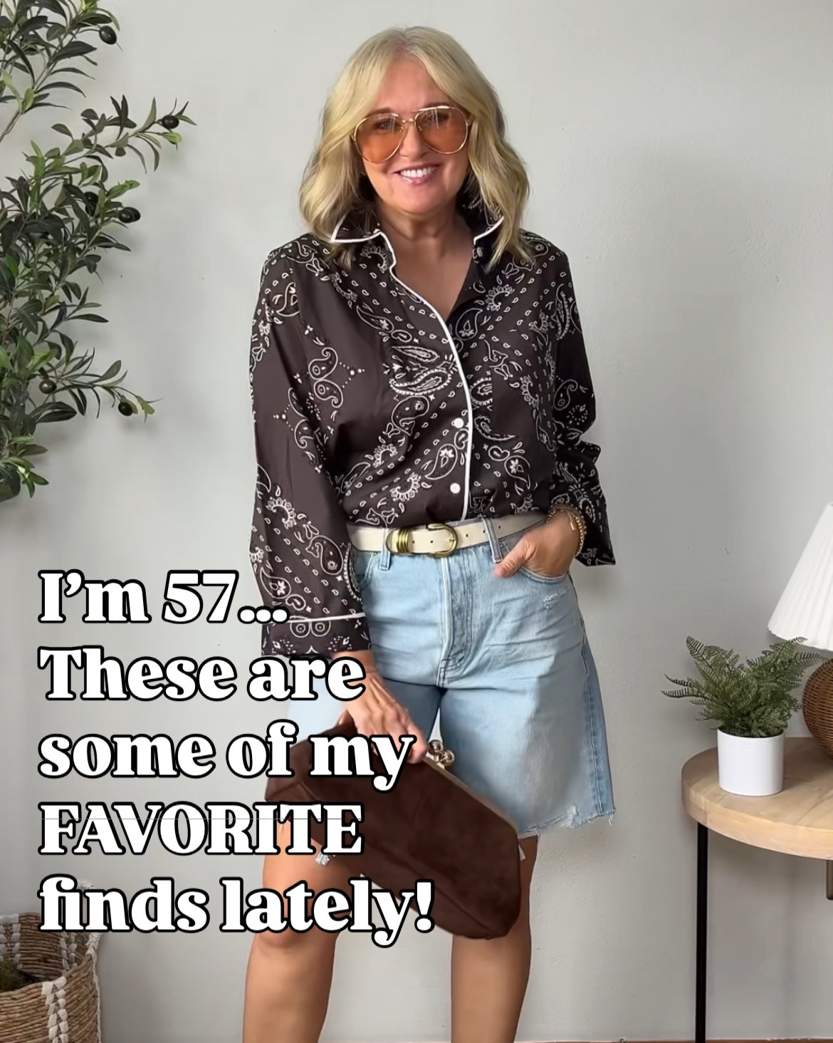 I’m 57, and these are some recent favorites! 

Comment SHOP for the link and sizing info! 

#over50 #summerstyle #midlifestyle