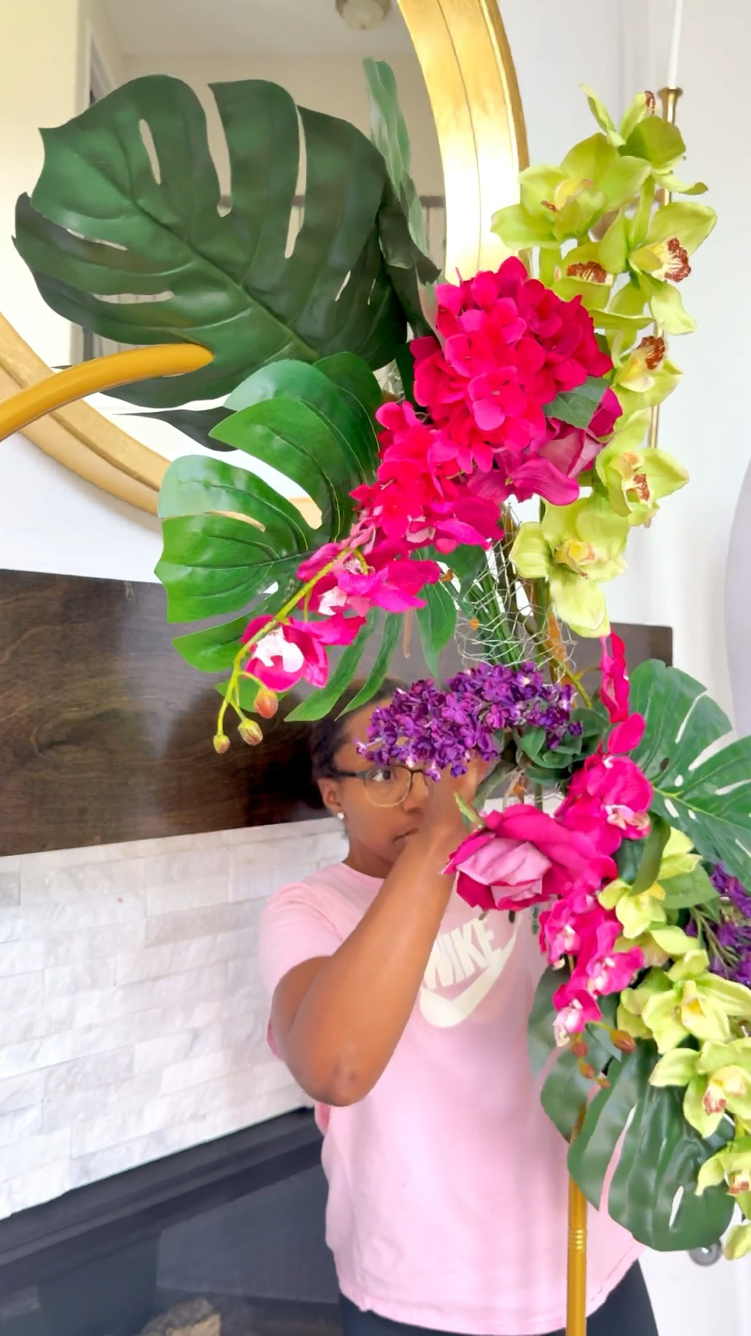 🎉 Y’all, I’m still obsessed with this 𝐃𝐈𝐘 𝐅𝐥𝐨𝐫𝐚𝐥 𝐀𝐫𝐜𝐡! I used it for our women’s ministry candle making workshop this weekend, and I already know I’m doing it again for Mia’s birthday next month & switching up the flowers to match her party theme. 

This easy 𝐃𝐈𝐘 𝐅𝐥𝐨𝐫𝐚𝐥 𝐀𝐫𝐜𝐡 tutorial is perfect for any party backdrop or celebration, and it’s easier than you think. 𝘠𝘰𝘶 𝘤𝘢𝘯 𝘶𝘴𝘦 𝘪𝘵 𝘧𝘰𝘳:

1️⃣ Birthday parties 🎂
2️⃣ Baby showers 👶
3️⃣ Any photo-worthy event or special celebration ✨

Start with big greenery to build the base, layer your flowers, mix colors and varieties, 𝘢𝘯𝘥 𝘣𝘰𝘰𝘮! You’ve got a lush, full flower arch without having to cut your nice stems!


#LTKHome #LTKParties