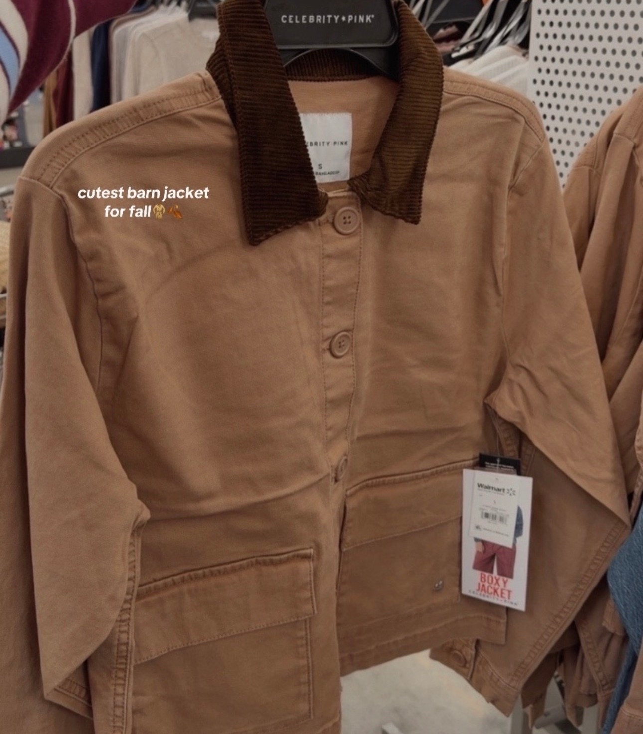 The cutest barn jacket from Walmart! Brown jacket for fall + fall ideas + fall outfit inspo + Walmart finds + fall jacket + fall Walmart finds

#LTKootd #LTKSeasonal #LTKmomlife