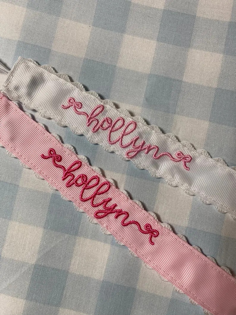 Pacifier Clip, Paci Leash, Monogrammed Pacifier Clip, Pacifier Holder, Personalized Baby Shower G... | Etsy (US)