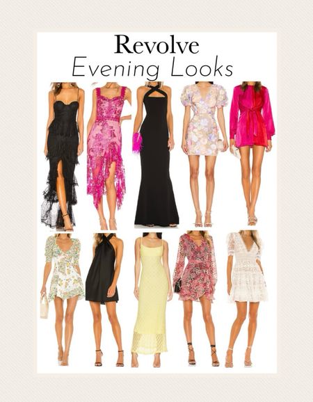 Revolve evening out dresses.  Perfect for wedding guests, charity events, and more 

#weddingguest #dress #datenight

#LTKstyletip #LTKSeasonal #LTKwedding