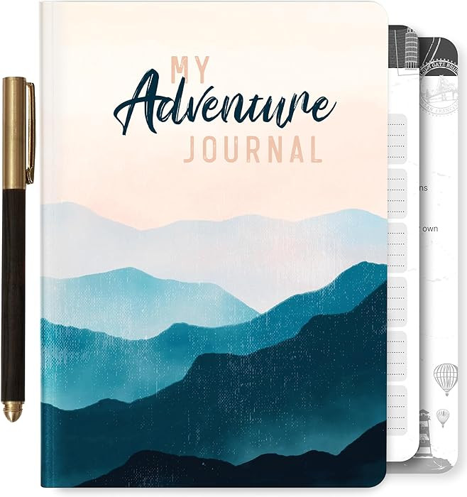 3-in-1 Travel Journal for Women - My Adventure Book, Travelers Notebook, Scrapbook & Bucket List ... | Amazon (US)