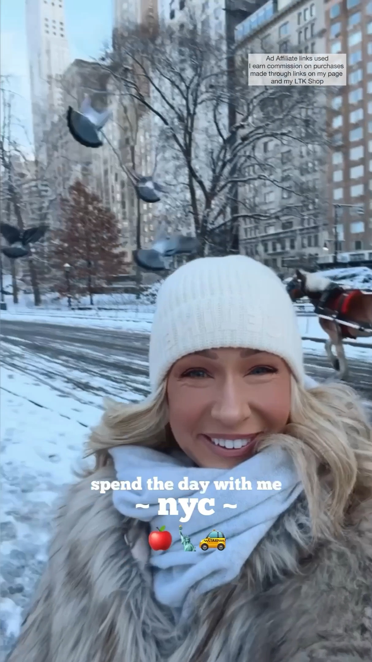 Spend the day with me in New York City! 🍎🗽🚕