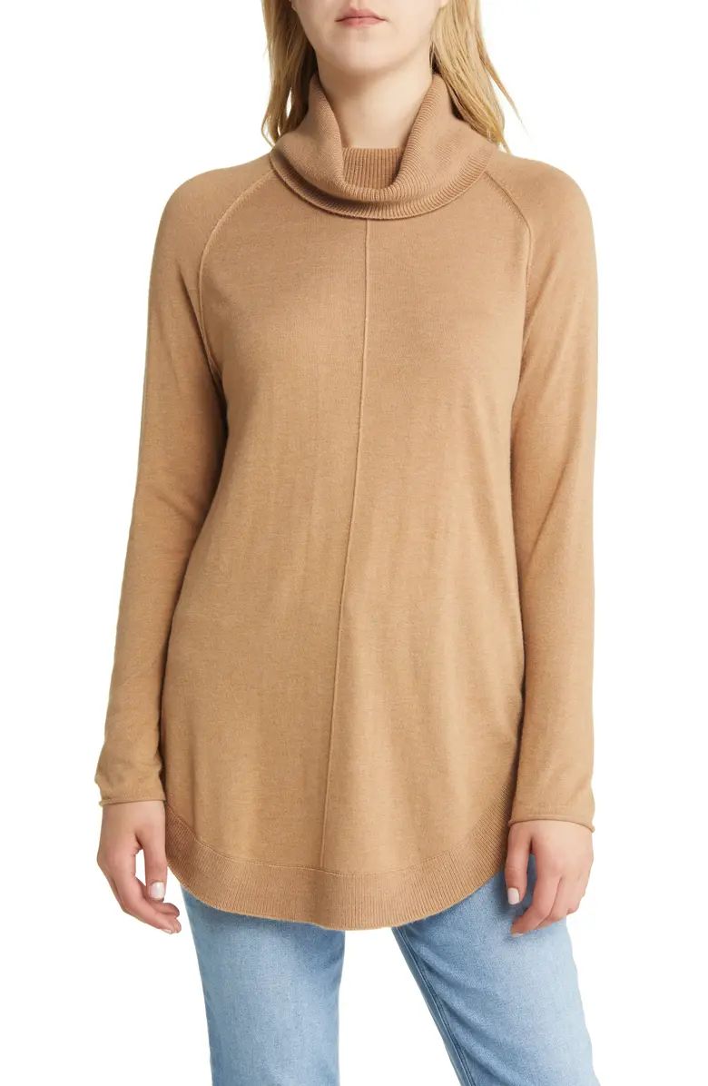 Turtleneck Tunic Sweater | Nordstrom