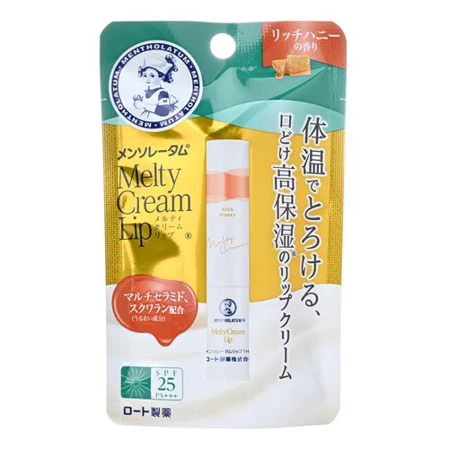 Rohto Mentholatum - Melty Cream Lip Balm SPF 25 PA+++ | YesStyle Global