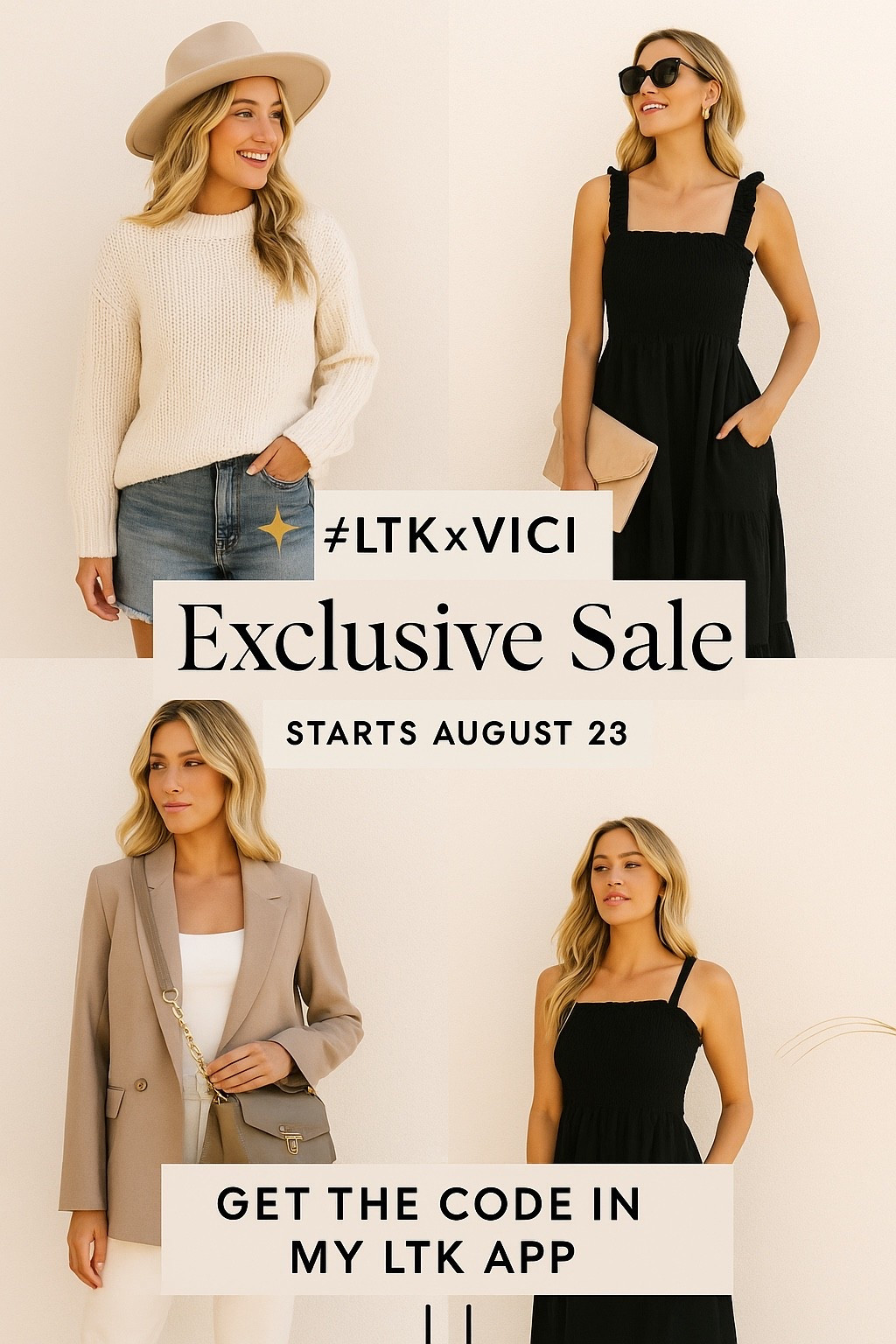 ✨ The #LTKxVICI Sale starts TODAY ✨
Shop the entire VICI site through my LTK + unlock your exclusive promo code 🖤

📲 Open my post in the LTK app → tap “Copy Code” → paste at checkout + save!
(code is only available inside the LTK app 👏)

Linked some favs! 

#LTKxVICI