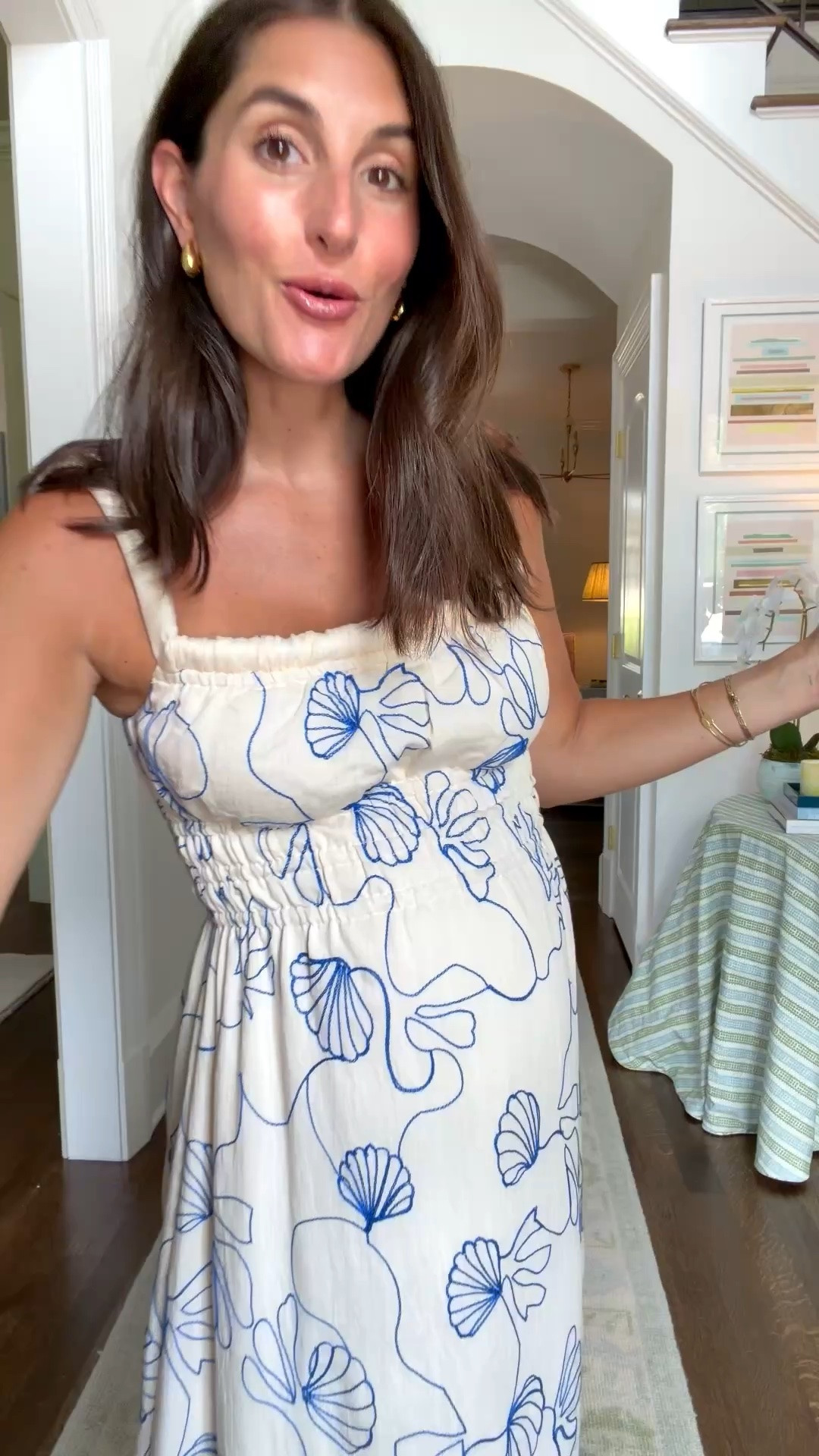 loving these bump-friendly summer finds from @Tuckernuck! especially these easy & fun dresses that are definitely coming along for our upcoming beach trip ☀️ wearing an xs in everything! #tuckernuckpartner