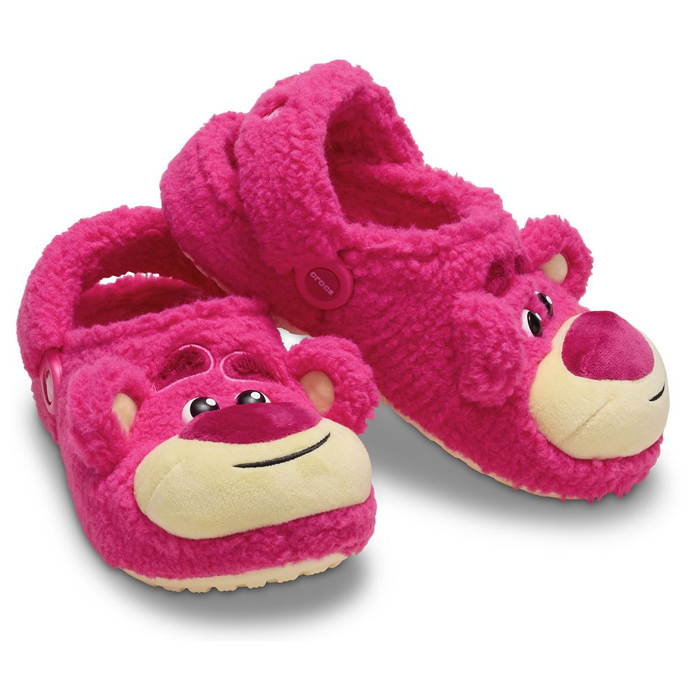 Lotso Fuzzy Clogs for Adults by Crocs – Toy Story | Disney Store | Disney Store