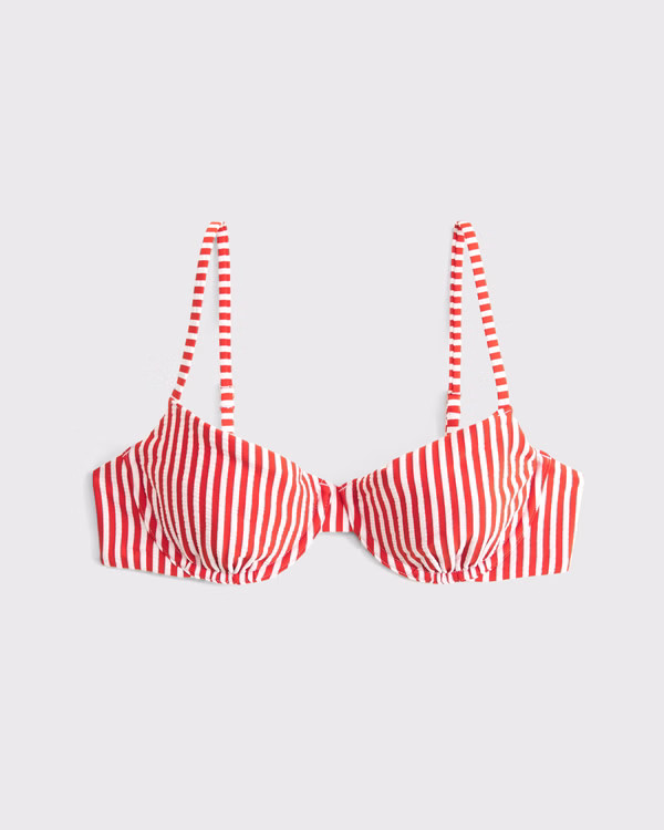 Balconette Underwire Bikini Top | Abercrombie & Fitch (US)