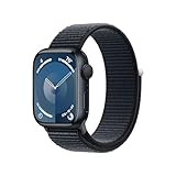 Apple Watch Series 9 [GPS 41mm] Smartwatch with Midnight Aluminum Case with Midnight Sport Loop O... | Amazon (US)