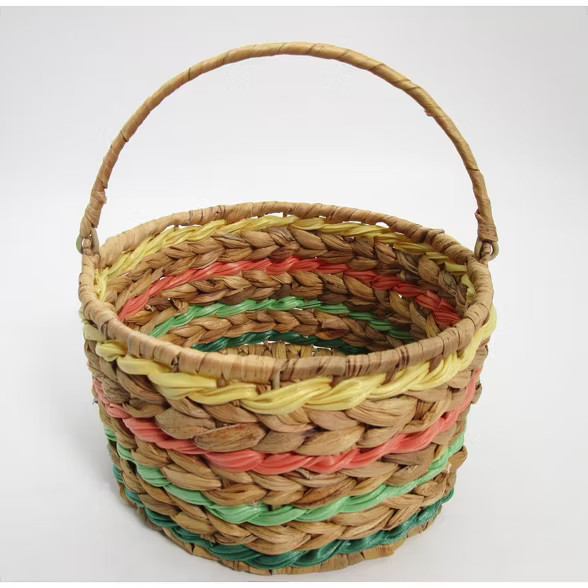 Elevated Woven Easter Basket with Ribbon - Spritz™ | Target