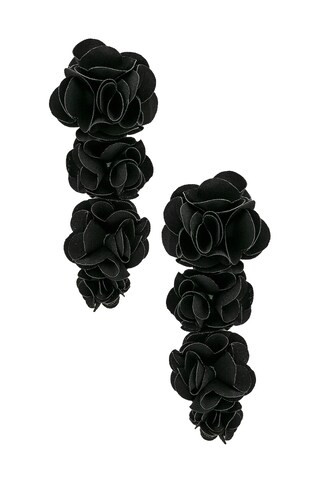 SHASHI Lily Earrings in Black from Revolve.com | Revolve Clothing (Global)