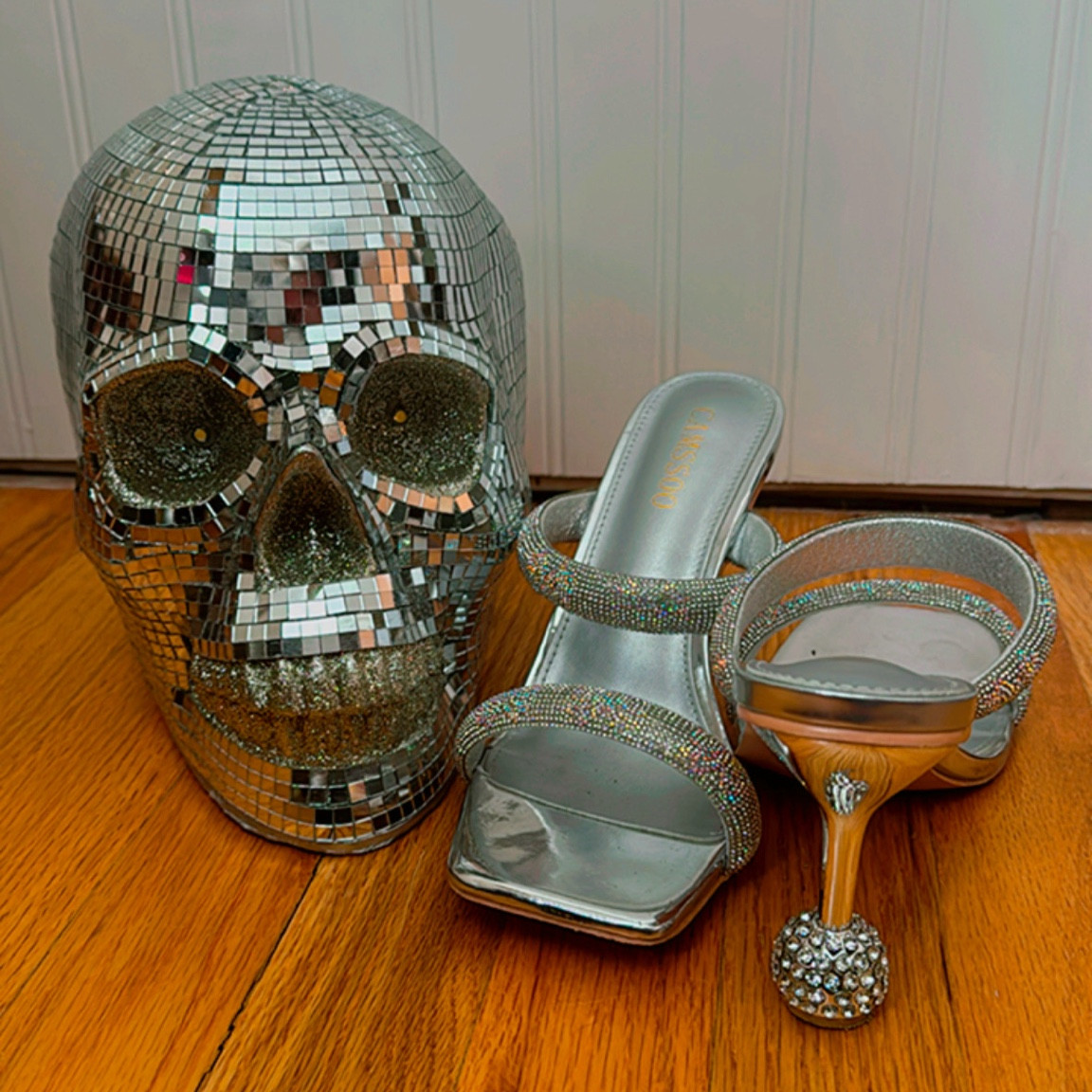 ✨ Spooky season, but make it sparkle ✨
Disco skulls and rhinestone heels are the perfect glam kick-off to October vibes. 🪩💀👠

The exact pair of shoes is running low in sizes (linked while they last!), but I also added a super similar style so you can still grab the glittery goodness. ✨

#SpookySeason

#LTKShoeCrush #LTKSeasonal #LTKHome