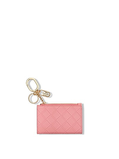 Foldover Card Case Keychain, Pink, One Size - Women's Small Accessories - Victoria's Secret | Victoria's Secret (US / CA )