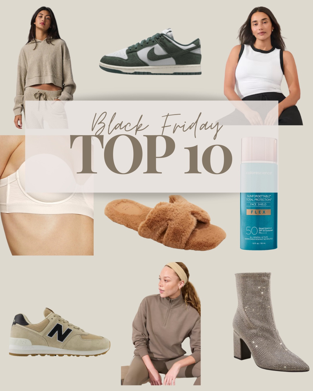 Here’s the styles you bought most on Black Friday.  All things I own and love!  The must have ribbed hoodies, $15 slippers, the only foundation I wear, rhinestone holiday booties and more.  

#Booties #BestSellers #straplessbra #giftsforher #activewear #sneakers

#LTKHoliday #LTKActive #LTKStyleTip