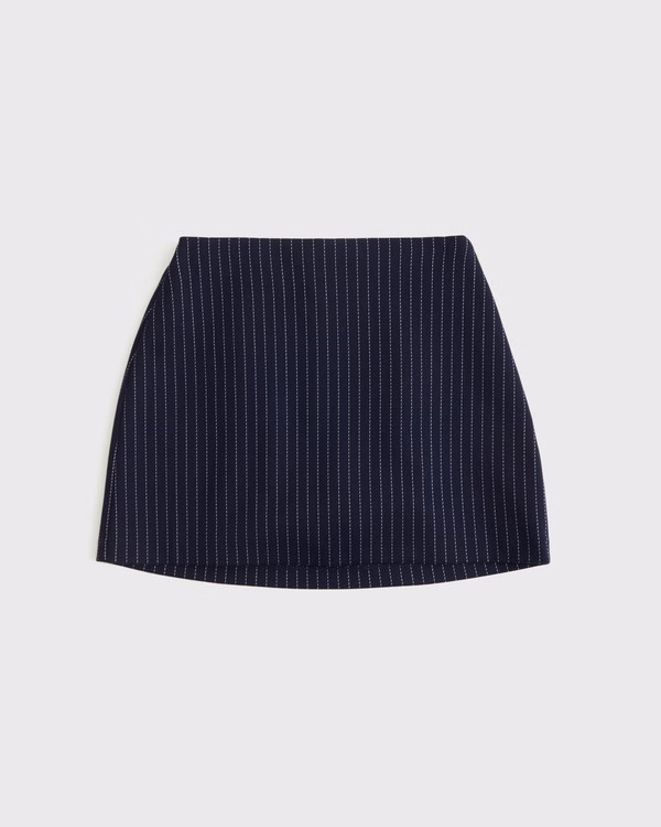 Women's The A&F Scarlett Curve Love Suiting Mini Skort | Women's Bottoms | Abercrombie.com | Abercrombie & Fitch (US)