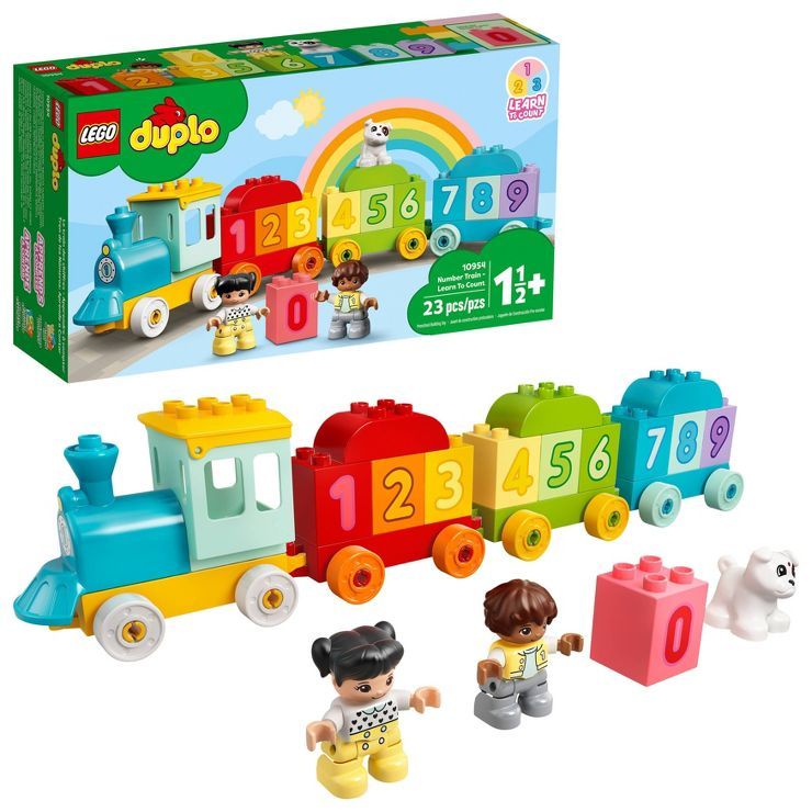 LEGO DUPLO My First Number Train - Learn To Count 10954 Building Toy | Target