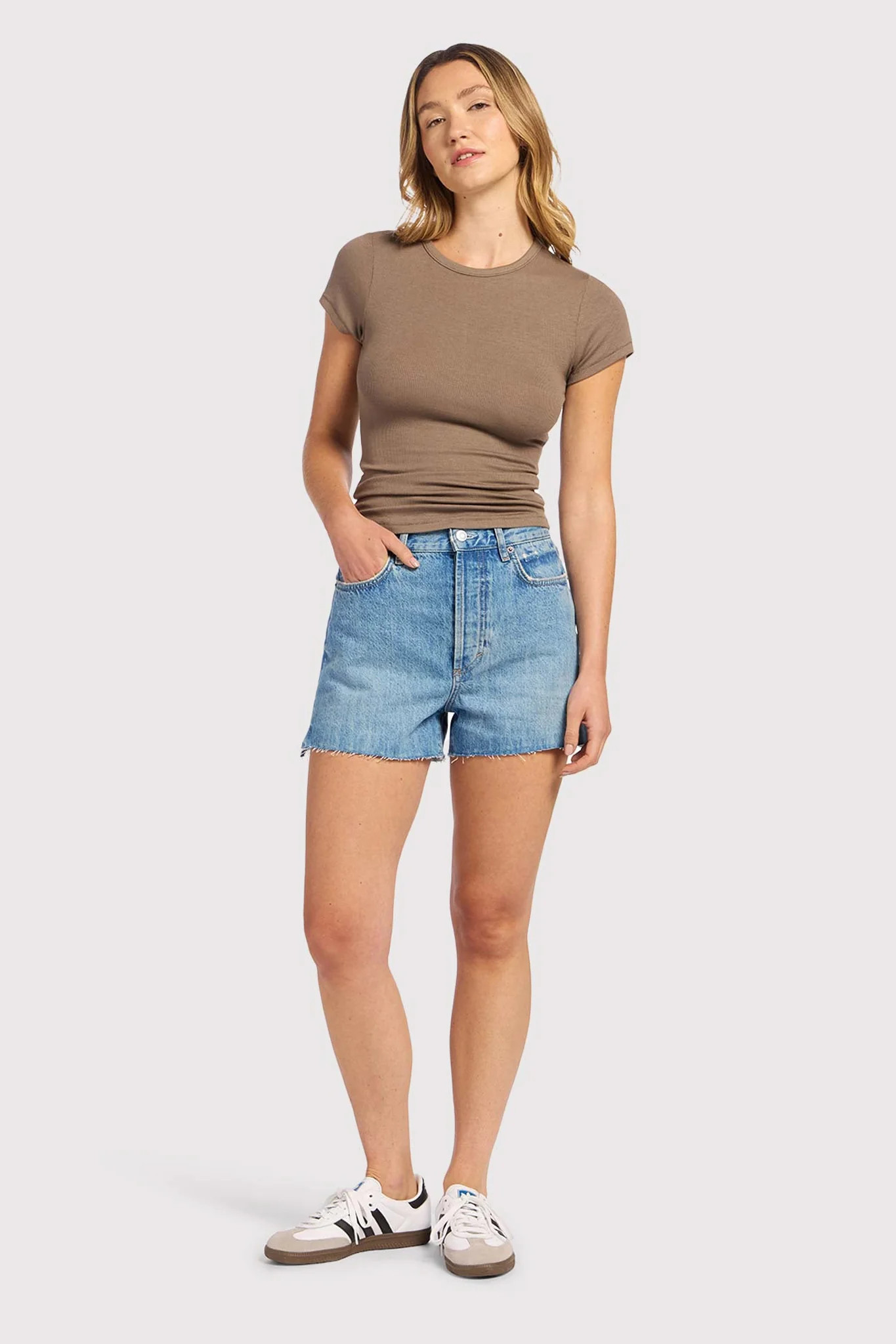 3" A-Line Vintage Cut-Off Short | Addison | nuuds