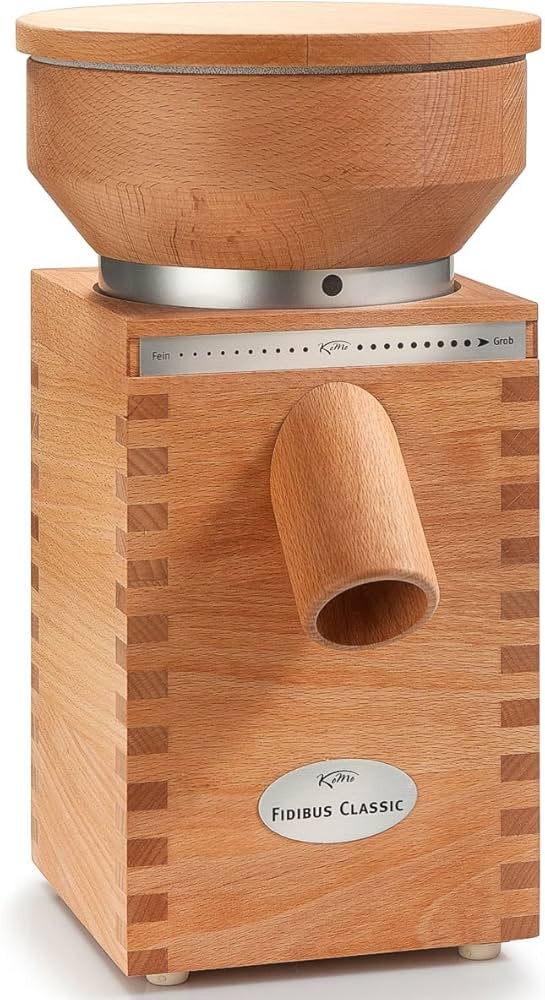 Fidibus Classic Grain Mill (360 Watt, Wood) | Amazon (US)