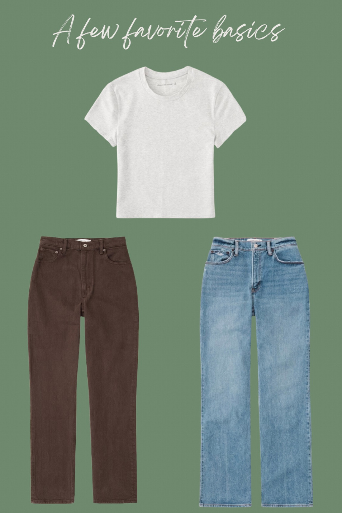 I love these jeans and simple tee for around the house and out and about. This is basically my daily uniform. 

#LTKSale #LTKstyletip