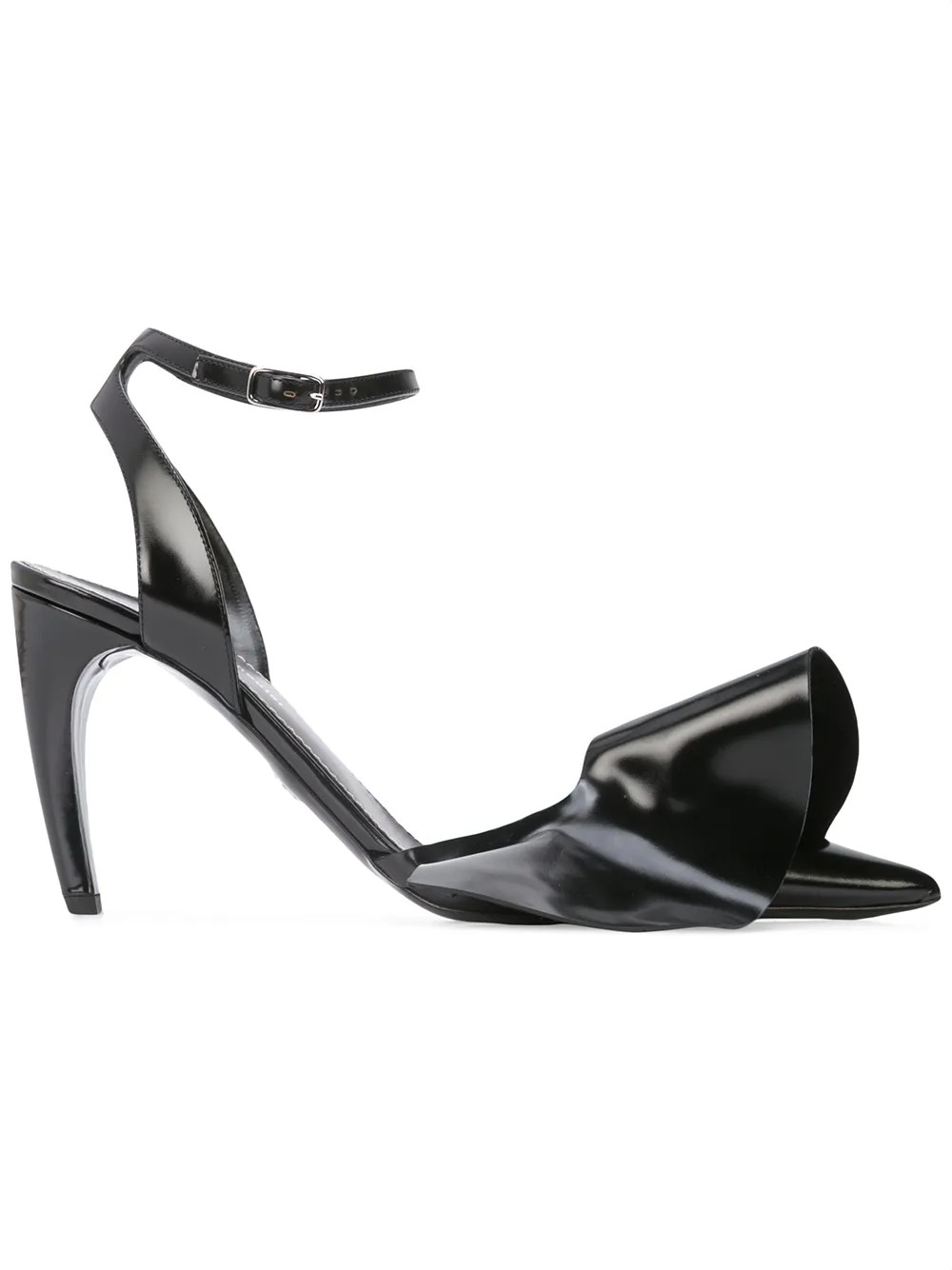 Proenza Schouler Ruffle Wave Pumps - Black | FarFetch Global