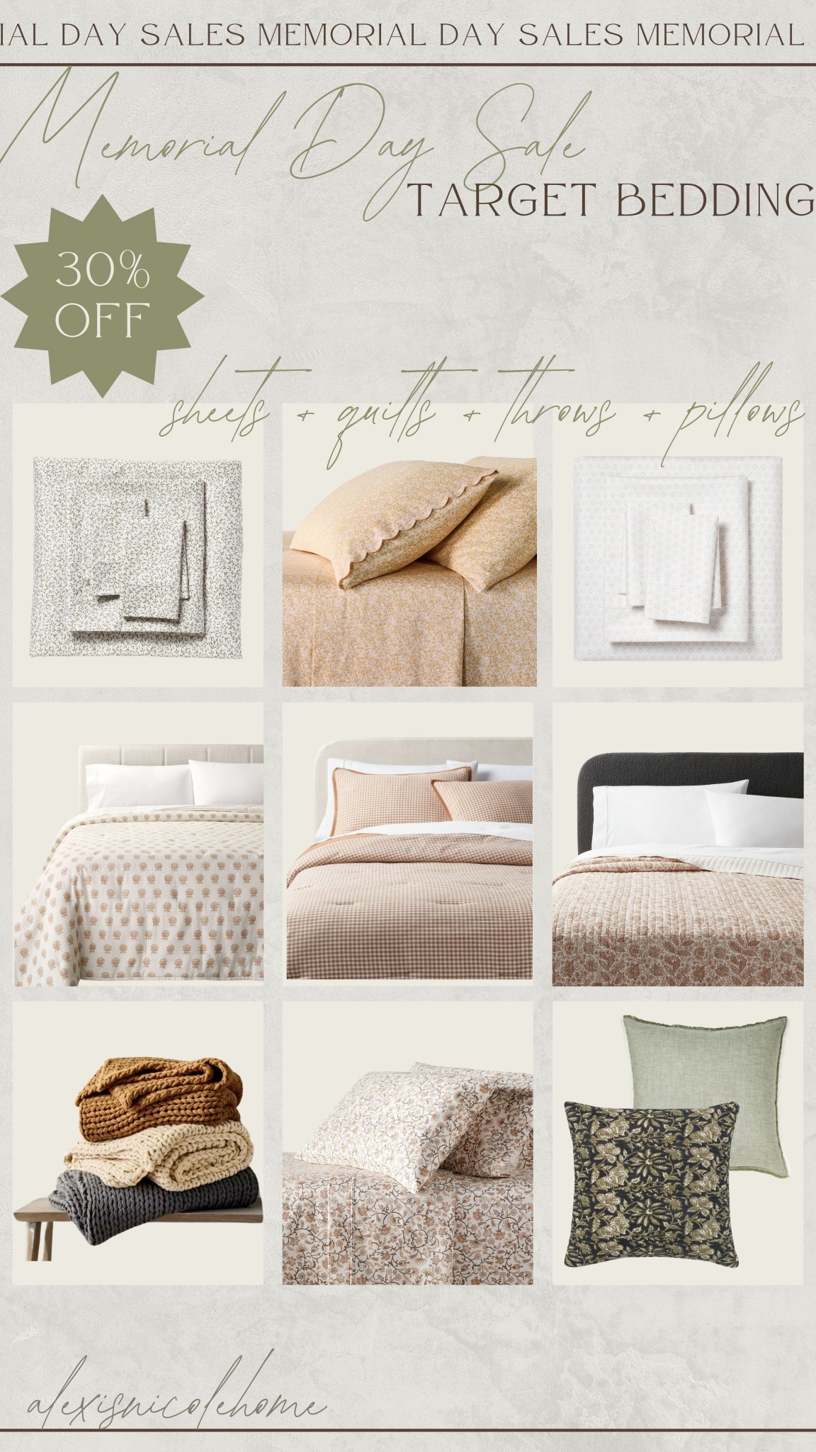 All the BEST bedding on sale for Memorial Day Weekend! 🤍 

#LTKSaleAlert #LTKFamily #LTKHome