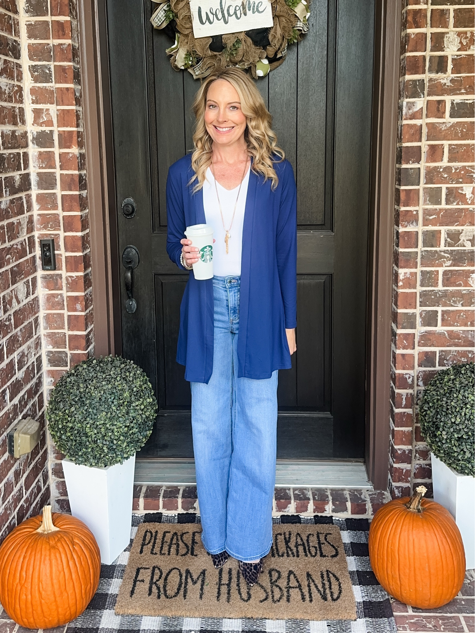 This outfit is perfect as it starts to transition to fall. I love a great cardigan they are the perfect lightweight layering piece. I’m wearing a small in all items and a size 2 in the jeans.

Denim | jeans | wide leg | flare | long cardigan | white T-shirt | basics | casual outfits | fall outfit | fall outfits | Amazon | Target 

#LTKSaleAlert #LTKFindsUnder50 #LTKStyleTip

#LTKFindsUnder50 #LTKSaleAlert #LTKStyleTip