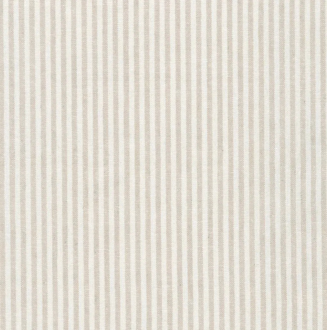 Flax Stripe Essex Yarn Dyed Classic Woven, Robert Kaufman Fabric Yardage, Apparel Fabric, Linen C... | Etsy (US)