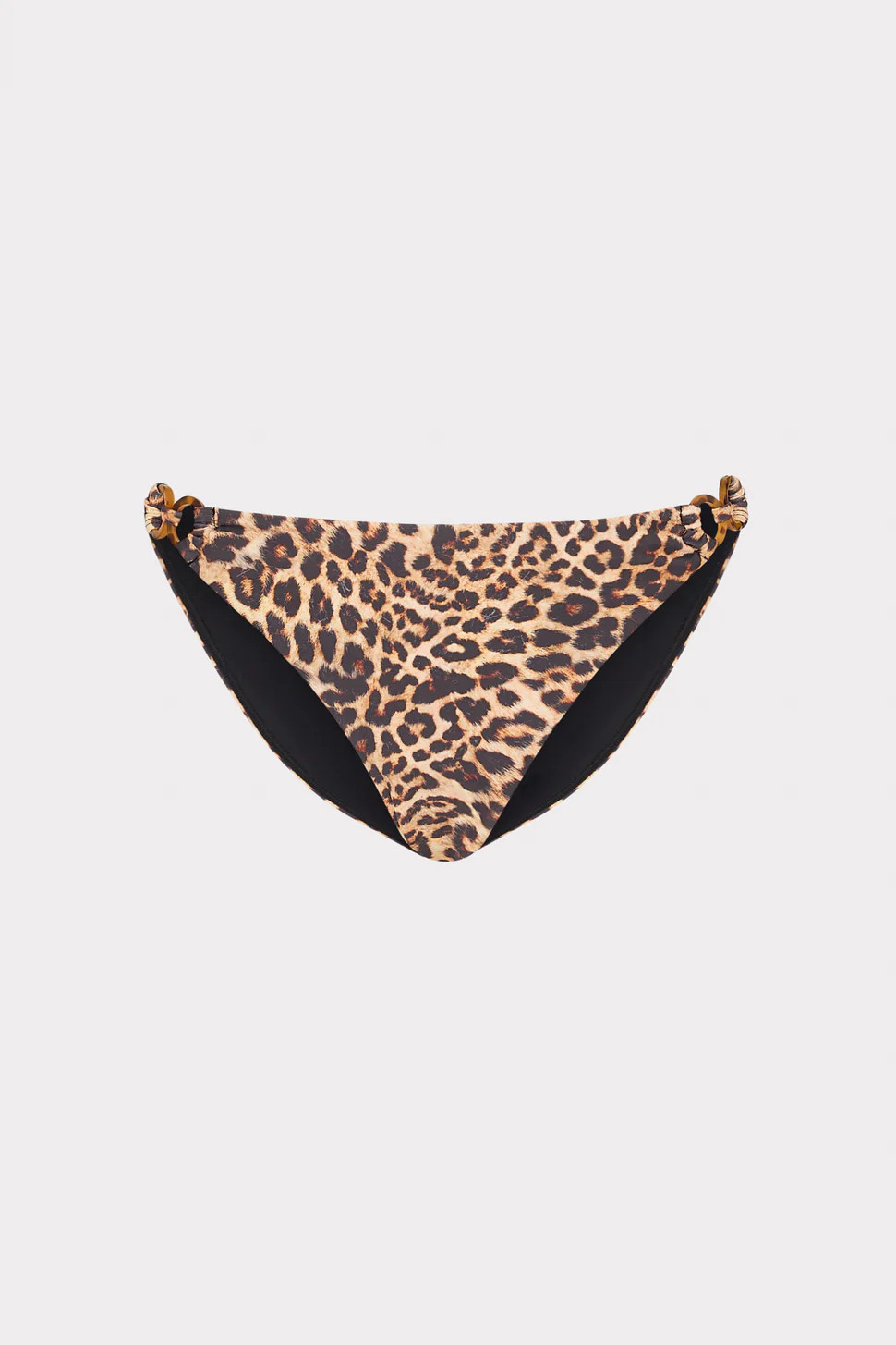 Niki Leopard O-Ring Bikini Bottom | MILLY