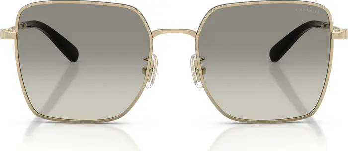 56mm Gradient Square Sunglasses | Nordstrom