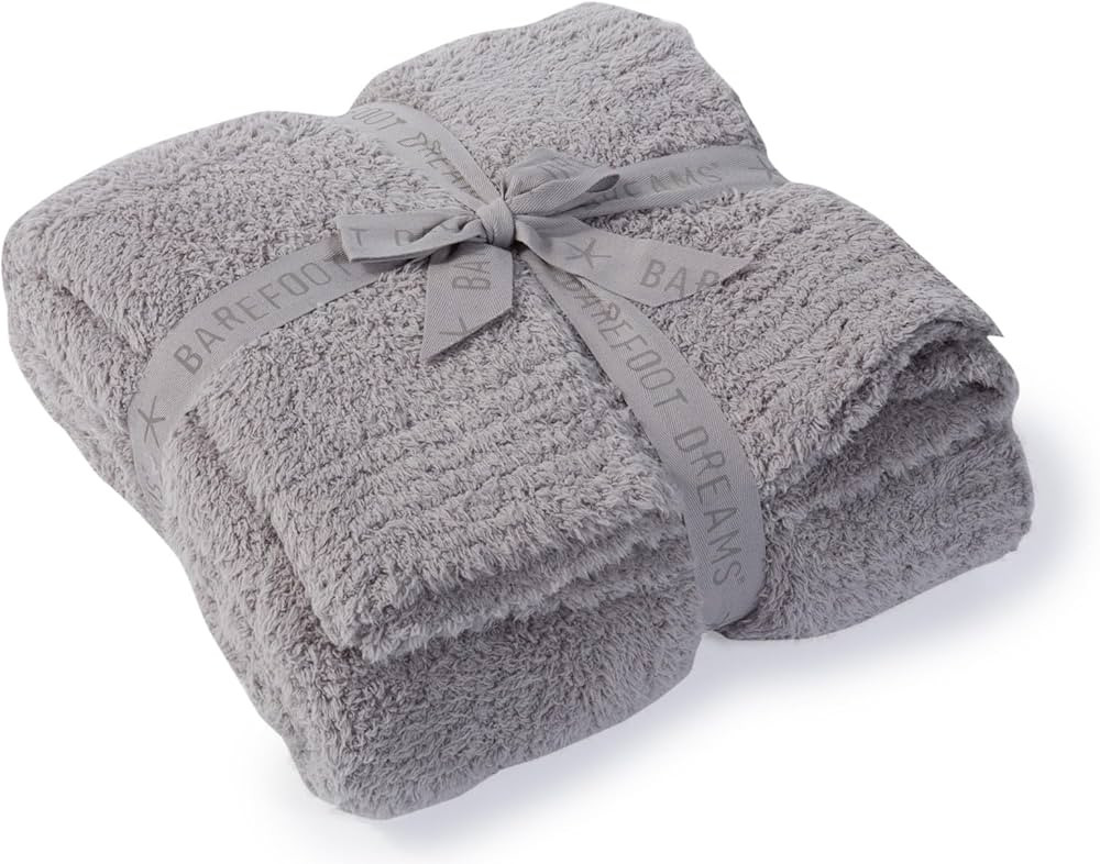 Barefoot Dreams CozyChic Throw Dove Gray One Size | Amazon (US)