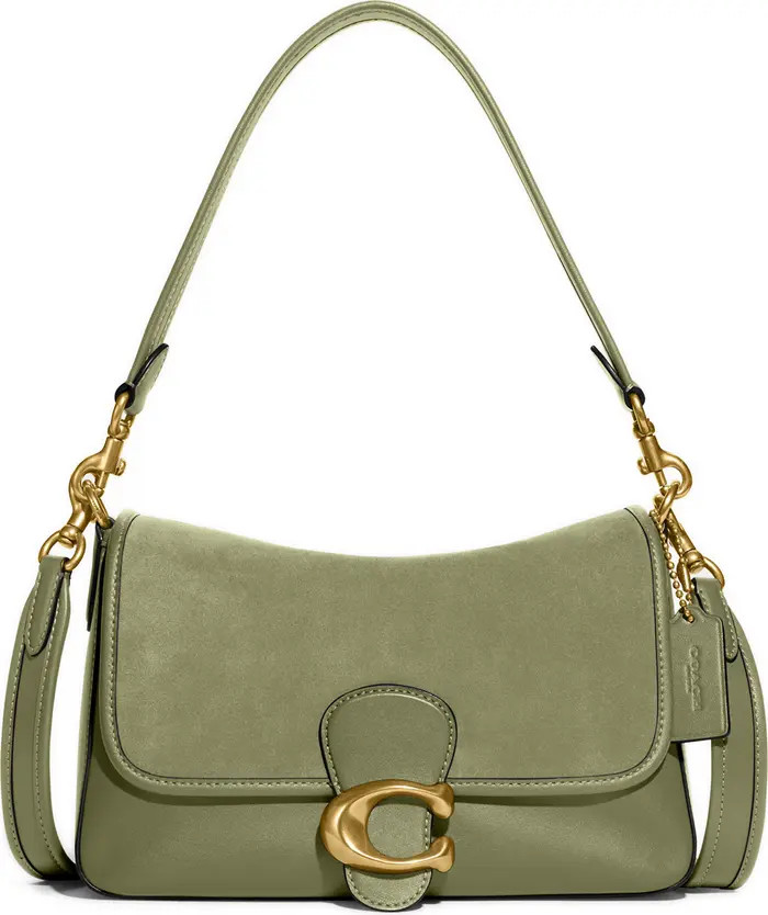 Leather & Suede Shoulder Bag | Nordstrom