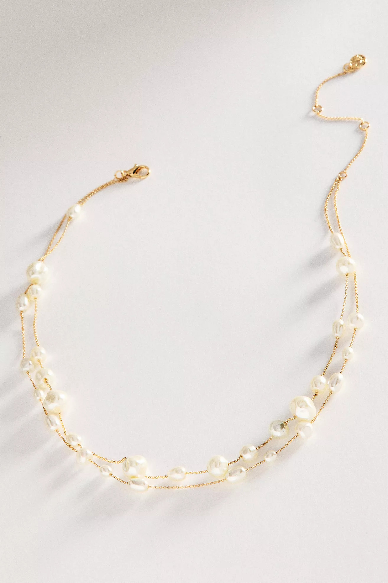 BaubleBar Blair Layered Pearl Necklace | Anthropologie (US)