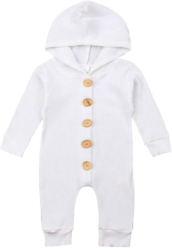Easter Bunny Cosplay Knit Romper Jumpsuit Rabbit Ears Hooded 3D Zipper Long Sleeve for Newborn Ba... | Amazon (US)