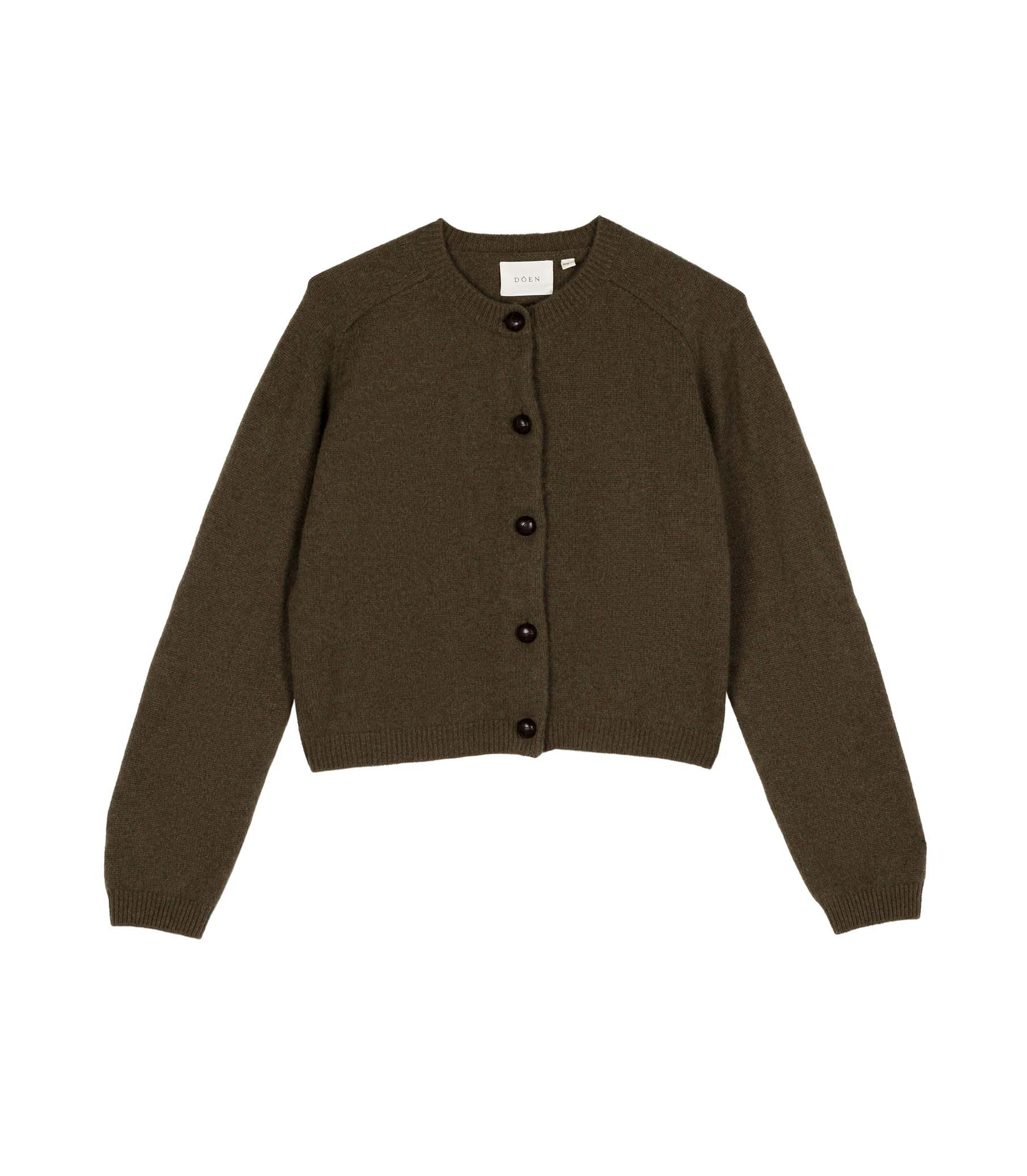 Ashford Cardigan - Forest Moss | DÔEN | DOEN