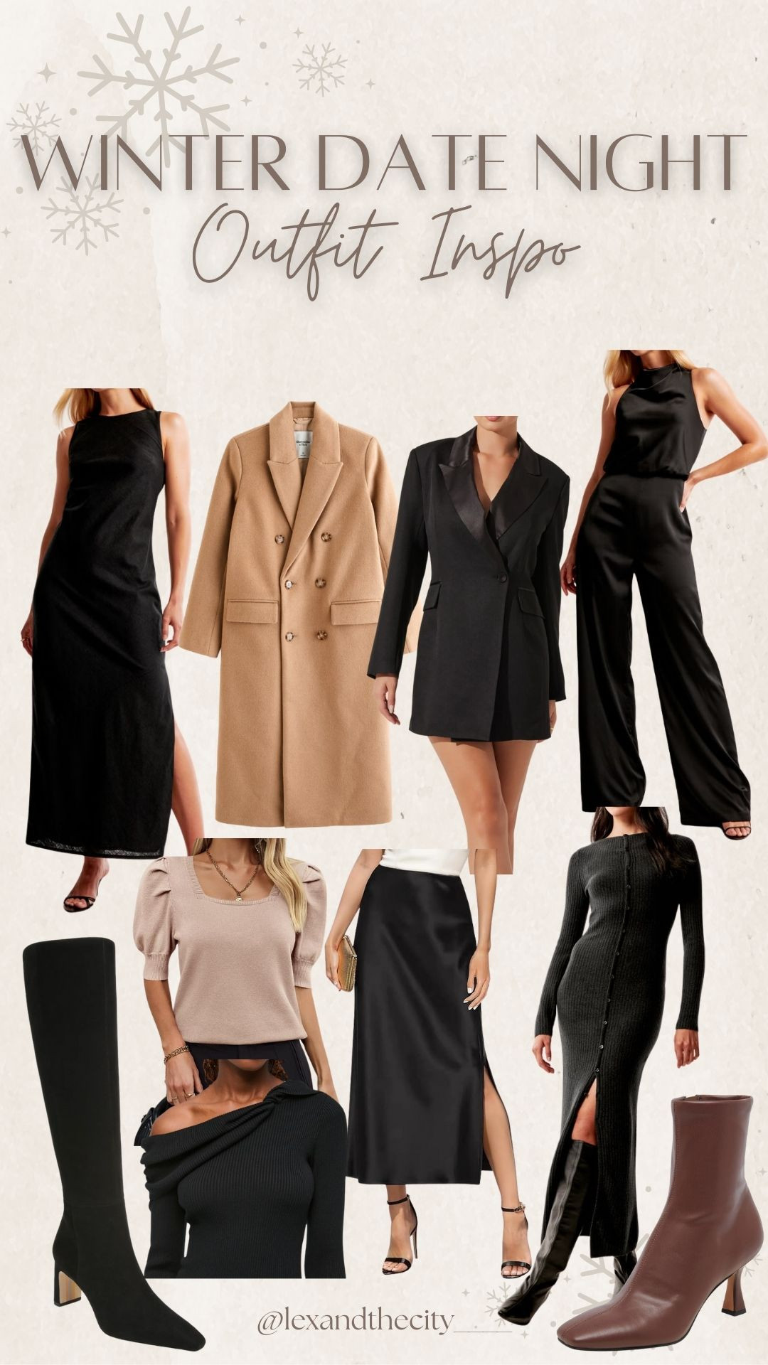 Winter date night style inspo! 

 #LTKWatchNow #LTKSeasonal #LTKStyleTip