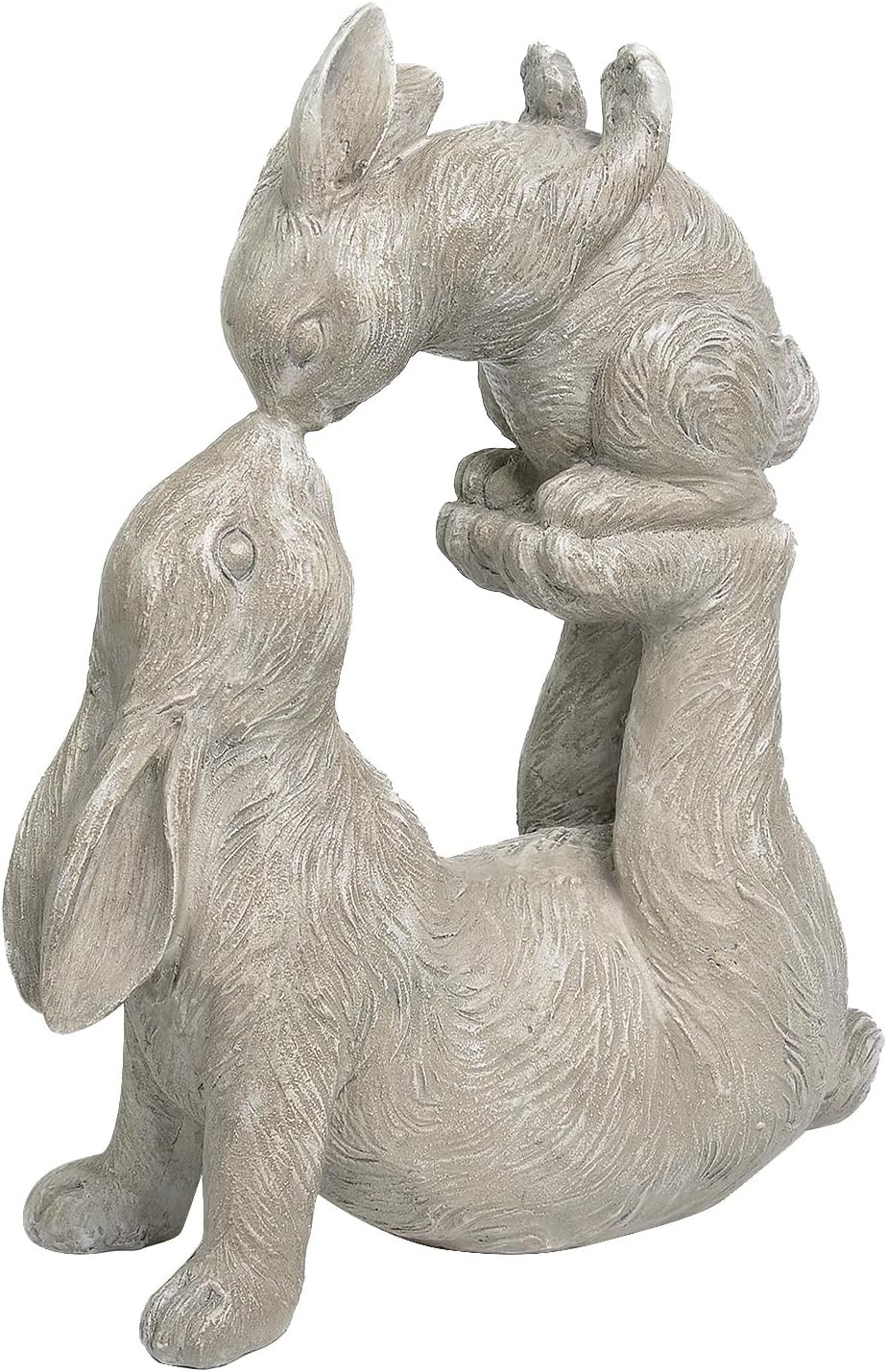 Newman House Studio Garden Statues Kissing Bunny Sulpture - Garden Décor Rabbit Collectible Figu... | Amazon (US)