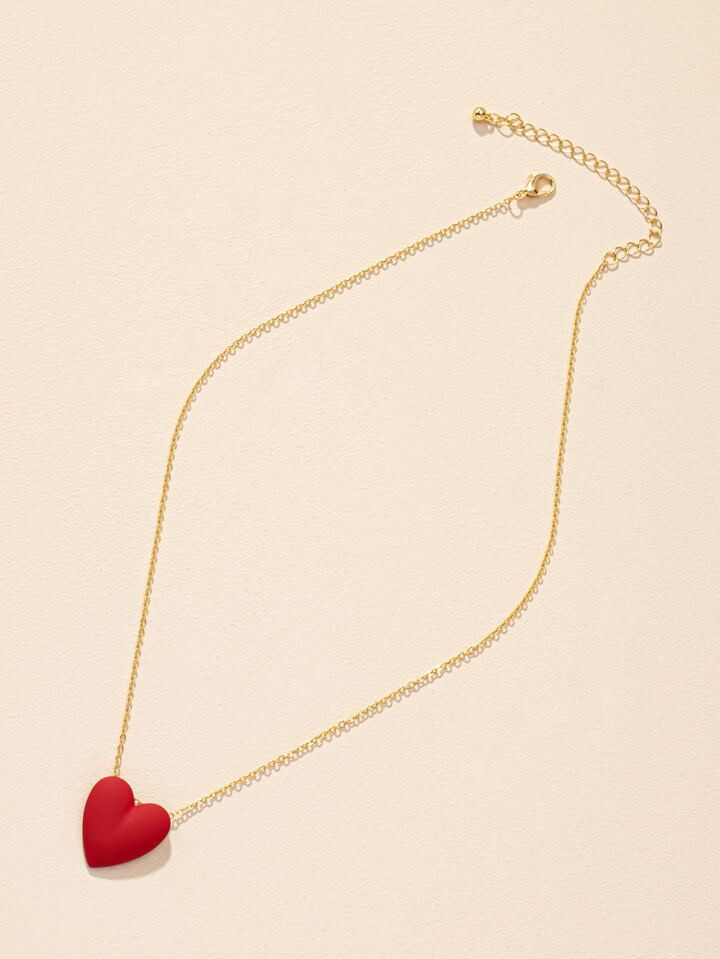 Heart Charm Necklace | SHEIN