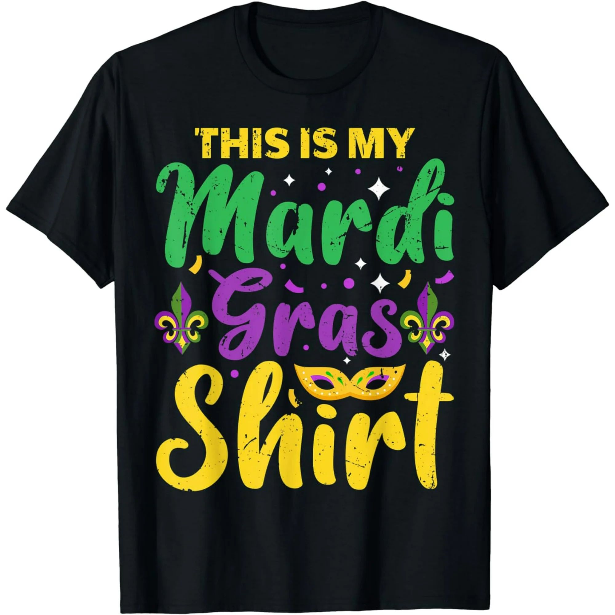 This is My Mardi Gras Funny NOLA Parade Girl Women Boy Shirt T-Shirt | Walmart (US)