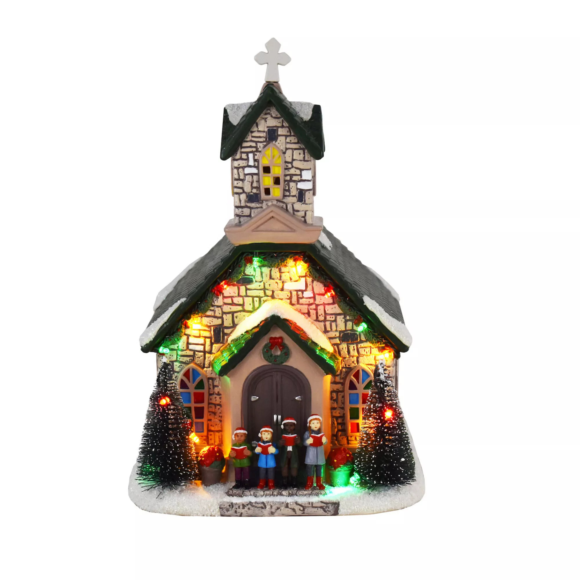 St. Nicholas Square® LED Church Village Accessory Table Decor | Kohl's