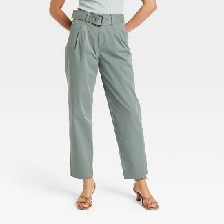 Women's Super High-Rise Tapered Chino Pants - A New Day™ | Target