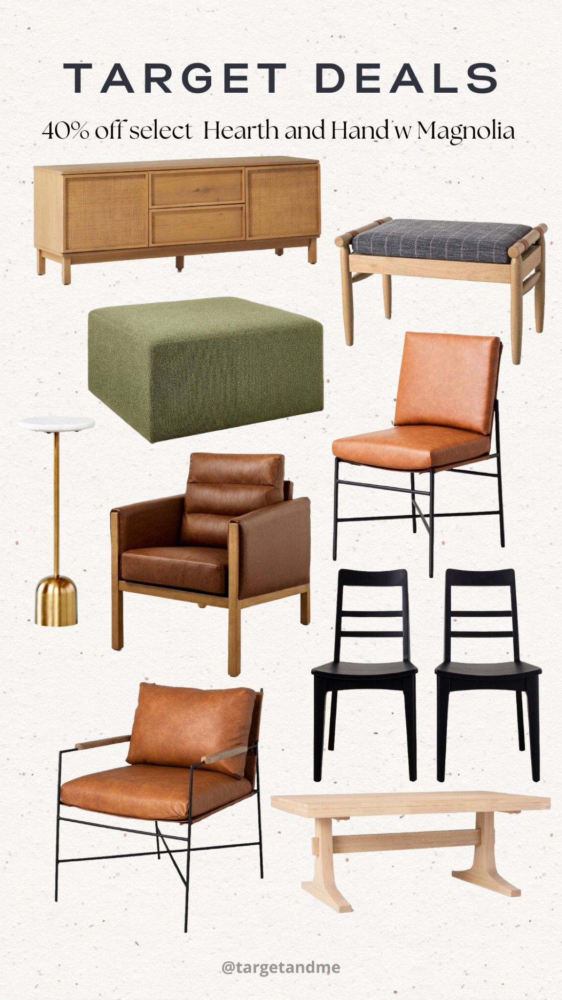 Hearth and Hand with Magnolia furniture, Target Hearth and Hand sale, Hearth and Hand furniture discount, 40% off Hearth and Hand with Magnolia, Target furniture sale, Hearth and Hand furniture deal, Discounted Hearth and Hand pieces, Target furniture markdown, Hearth and Hand furniture promotion, Savings on Hearth and Hand with Magnolia furniture, Target home decor sale, Limited-time offer on Hearth and Hand furniture, Target discounts on Hearth and Hand items, Furnishing deals at Target, Reduced prices on Hearth and Hand with Magnolia

#LTKstyletip #LTKhome #LTKsalealert
